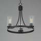 Livingston Three Light Chandelier (10467CDBK)