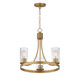 Maxim - 10467CDNAB - Three Light Chandelier - Livingston - Natural Aged Brass