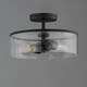Livingston Two Light Semi-Flush Mount (10469CDBK)