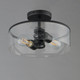 Livingston Two Light Semi-Flush Mount (10469CDBK)