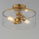 Livingston Two Light Semi-Flush Mount (10469CDNAB)