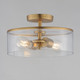 Livingston Two Light Semi-Flush Mount (10469CDNAB)