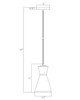 Sinch One Light Pendant (11451SWBK)