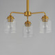 Acadia Three Light Semi-Flush Mount/Chandelier (12260CDNAB)