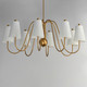 Valette Eight Light Chandelier (12868NAB)