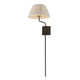 Maxim - 18410BWANB - One Light Wall Sconce - Dunbridge - Weathered Brass