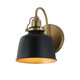 Maxim - 21421BKNAB - One Light Wall Sconce - Hollis - Natural Aged Brass