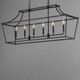 Clifton Six Light Linear Pendant (25317BK)