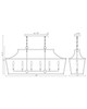 Clifton Six Light Linear Pendant (25317NAB)