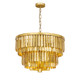 Maxim - 28764GL - Seven Light Chandelier - Regalia - Gold Leaf