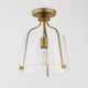 Bellmore One Light Pendant/Semi Flush (5681CLNAB)