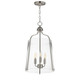 Maxim - 5683CLSN - Three Light Foyer Pendant - Bellmore - Satin Nickel