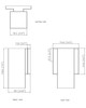 Colombo LED Outdoor Wall Sconce (86416ABZ)