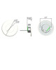 Snug LED Recessed Downlight (87653BK)