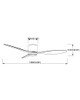 Aeris 52" Ceiling Fan (88314WTPC)
