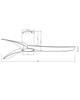Drifter 52" Ceiling Fan (88771WTCHLGWD)