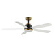 Daisies 60" Ceiling Fan (88828BKGLD)