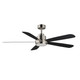 Maxim - 88828SN - 60 Ceiling Fan - Daisies - Satin Nickel