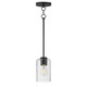 Maxim - 90461CDBK - One Light Pendant - Livingston - Black