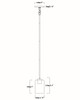Livingston One Light Pendant (90461CDBK)
