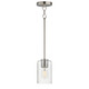 Maxim - 90461CDSN - One Light Pendant - Livingston - Satin Nickel