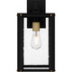 Robbins One Light Outdoor Wall Mount (ROB8408MBK)