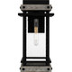 Strader One Light Outdoor Wall Mount (SAD8409MBK)