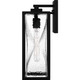 Zarah One Light Outdoor Wall Mount (ZAR8406MBK)
