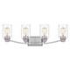 Quoizel - ACA8627BN - Four Light Bath - Acacia - Brushed Nickel
