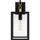 Anchorage One Light Outdoor Wall Mount (ANC8407MBK)