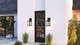 Anchorage One Light Outdoor Wall Mount (ANC8407MBK)