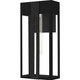 Boswell One Light Outdoor Wall Lantern (BSW8409MBK)