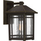 Quoizel - CPT8408PN - One Light Outdoor Wall Lantern - Cedar Point - Palladian Bronze