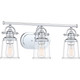 Grant Three Light Bath Fixture (GRT8603C)