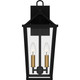Hull Two Light Outdoor Wall Mount (HUL8407MBK)