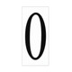 Generation Lighting - 90610-68 - Address Number Tile - Address Light - White Plastic