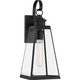 Quoizel - PAX8407MBK - One Light Outdoor Wall Lantern - Paxton - Matte Black