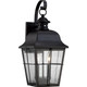 Quoizel - MHE8409K - Two Light Outdoor Wall Lantern - Millhouse - Mystic Black