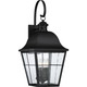 Quoizel - MHE8412K - Four Light Outdoor Wall Lantern - Millhouse - Mystic Black