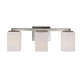 Varaluz - V68033BN - Three Light Bath Vanity - Capri - Brushed Nickel