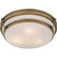 manufacturer_finish:Weathered Brass|manufacturer_glass:Opal Etched Glass|light_source:Unspecified|light_output:Unspecified|color_temperature:Unspecified|cri:Unspecified