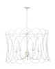 Maxim - 27596WWT - Five Light Chandelier - Trellis - Weathered White
