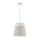 Capital Lighting - 343911HW - One Light Pendant - Tallulah - Chalk Wash