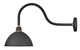 Hinkley - 10554TK - One Light Outdoor Lantern - Foundry Dome - Textured Black