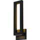 Quoizel - POM8406EK - LED Outdoor Wall Mount - Pompeii - Earth Black