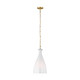 Visual Comfort Studio - AEP1071BBSWSG - One Light Pendant - Athena - Burnished Brass