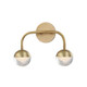 Hudson Valley - 1242-AGB - LED Bath Bracket - Boca - Aged Brass
