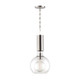 Hudson Valley - 1409-PN - One Light Pendant - Raleigh - Polished Nickel