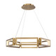 Modern Forms - PD-50835-AB - LED Chandelier - Mies - Aged Brass