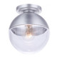 Evie One Light Outdoor Flush Mount (ZA3417-SA)